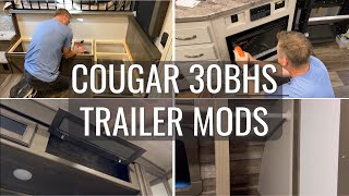 Keystone Cougar 30BHS Modifications [upl. by Sivram]