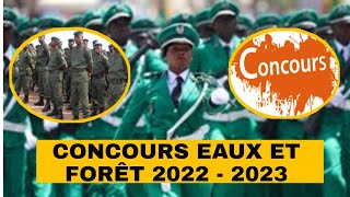 Concours Eaux et Forêts Sénégal 20222023 [upl. by Winna]