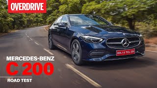 MercedesBenz C 200 review  all the luxury you need  OVERDRIVE [upl. by Ceporah]