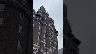 Arriving at The Fairmont Banff Springs Hotel in Banff Alberta  Canada fairmont fairmontmoments [upl. by Gudren]