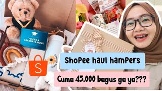 REKOMENDASI HAMPERS TERMURAH DISHOPEE ❗ UNBOXING HAMPERS [upl. by Geiger877]