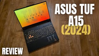 NEW Asus TUF A15F15 2024 REVIEW  Is The CHEAPEST Gaming Laptop Good [upl. by Madson]