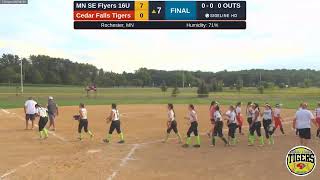 Cedar Falls Tigers vs MN SE Flyers 16U 20230804 [upl. by Solley]