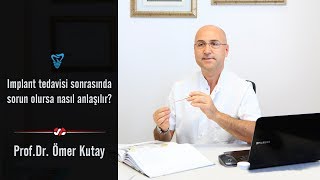 İmplant diş tedavisi sonrasında bir sorun olursa nasıl anlaşılır [upl. by Ajad]