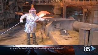 03 ottobre 2018 ILVA Al via licenziamento collettivo ed esodo incentivato [upl. by Royden]