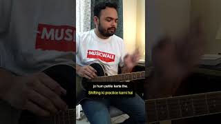 Day 16 Barre chords Challenge with Musicwale  Master barre chords on guitar guitarchallenge [upl. by Sidonnie]