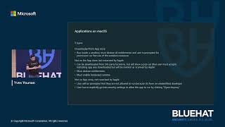 BlueHat 2024 LT05 Entitlements on macOS and why they matter by Yves Younan Cisco Talos [upl. by Yendroc]