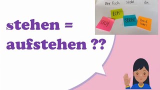 Learn German Trennbares Verb A1 [upl. by Kress]