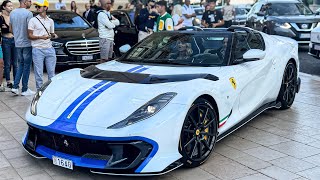 Monaco Craziest Supercars Vol121 Carspotting In Monaco [upl. by Lanahtan557]