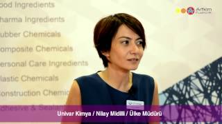 Nilay Midilli  Univar Kimya  Turkchem Chem Show Eurasia 2014 [upl. by Sihun]