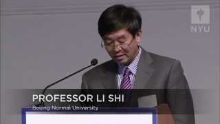 Prof Li Shi Income Inequality and Economic Reform [upl. by Austreng414]