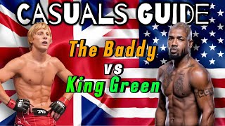 Will The Baddy Dethrone The King  Paddy Pimblett vs Bobby Green Prediction UFC 304  Casuals Guide [upl. by Dani]