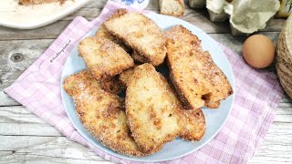 Il pane fritto con lo zucchero la merenda che mi coccola pensando allinfanzia [upl. by Lorraine]