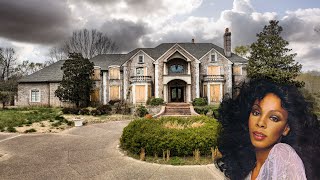 Donna Summers 87 Million Dollar ABANDONED Mega Mansion [upl. by Glad514]