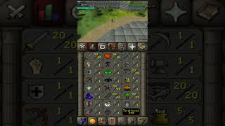 OSRS Fletching 20 to 25 runescape shorts [upl. by Riatsala]