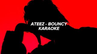 ATEEZ 에이티즈  BOUNCY KHOT CHILLI PEPPERS KARAOKE more Easy Lyrics [upl. by Hsirrap]