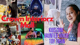 Best Mall of Faridabad  Crown Interiorz Mall  Relience Mall  Kids Play Zone  Haunted House  Fun [upl. by Bird414]