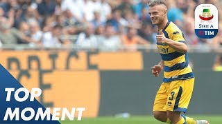 Dimarcos Magnificent Goal For Parma To Secure Win  Inter 01 Parma  Top Moment  Serie A [upl. by Anez]