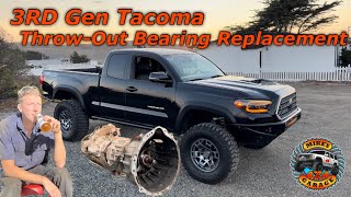 Here we go again 3RD Gen TACOMA throwout bearing replacement [upl. by Dier]