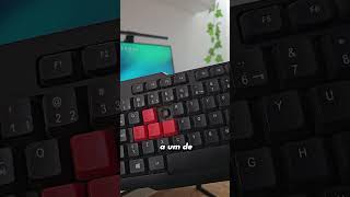 Teclado SemiMecânico NÃO Presta teclado setupgamer pcgamer [upl. by Anielram]