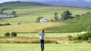 Machrie Bay Golf Course amp Tearoom Isle of Arran Scotland [upl. by Ardnauqal]