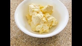 How To Make Mascarpone Cheese View in HD [upl. by Washburn]