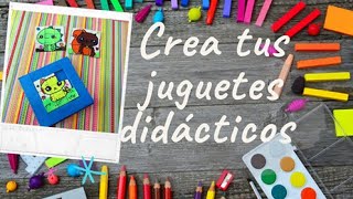 como HACER facilmente JUGUETES DIDACTICOS para NIÑOS de primaria [upl. by Yecam]