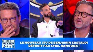 Le nouveau jeu de Benjamin Castaldi se fait détruire par Cyril Hanouna [upl. by Llednek]