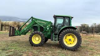 John Deere 7320 Tractor amp Loader [upl. by Eveneg]