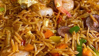 Assorted Jollof Rice RecipeGhana Jollof MasofsKitchen [upl. by Ebbarta]