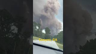 Conyers GA chemical fire [upl. by Fiske]