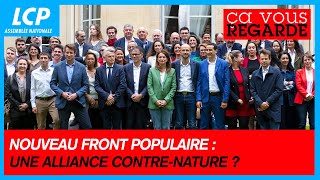 Nouveau Front Populaire  une alliance contrenature   Ça vous regarde  14062024 [upl. by Mor]