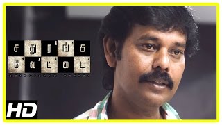 Sathuranga Vettai Scenes  Natraj plans a new trick  Piraisoodan  Valavan [upl. by Evslin]