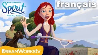 En selle Maricela  SPIRIT AU GALOP EN TOUTE LIBERTÉ DreamWorksTVFrancais [upl. by Nnahaid]