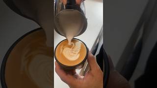 Cortado art swan  flat white art swan peper Cop [upl. by Brass]