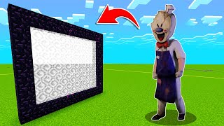 How To Make A Portal To The ICE SCREAM Dimension In Minecraft [upl. by Melisandra]