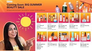 ULTA SUMMER BEAUTY SALE AD ULTA IS SWITCHING THINGS UP SUMMER SALES AT ULTA [upl. by Naman]