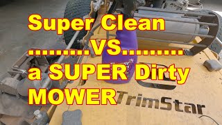 Super Clean VS SUPER Dirty MOWER [upl. by Akinehs]