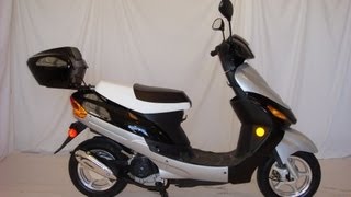 Full Assembly 50cc Scooter Moped Out of a Box like a Pro [upl. by Rialc]