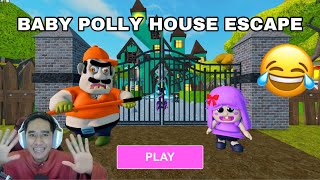 JAHAT WOI BALING JAJAN DEKAT AQIL 😂 BABY POLLY HOUSE ESCAPE 😈 [upl. by Harras774]