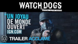 WatchDogs  Acclamé  Précommandez maintenant  FR  Trueview [upl. by Kcajyllib]