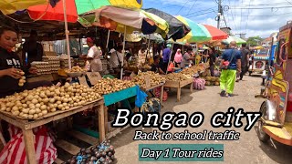 Bongao city tour rides  Day 1 Back to school traffic tawitawi to the world [upl. by Risa]