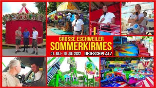 DOKU  Große Sommerkirmes Eschweiler 0107  10072022  Drieschplatz Eschweiler [upl. by Tabb]