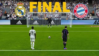 Real Madrid vs Bayern Munich  Semi Final UEFA Champions League 202324  Vinicius vs Sane  PES [upl. by Yeldah]