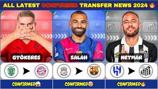 ALL LATEST CONFIRMED TRANSFER NEWS 2024 ✅🔥 [upl. by Irot471]