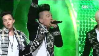 BIG BANG FANTASTIC BABY SBS Inkigayo 인기가요 20120429 [upl. by Eanrahc]