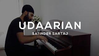 Udaarian  Satinder Sartaj  Piano Cover [upl. by Arreik]