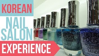 Korean Nail Salon  Nail Art Experience [upl. by Willis]