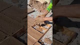 Break tile making Jugaad video viralvideo construction trending civilengineering reels [upl. by Derr491]