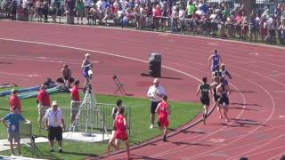 2017 OHSAA State Track Meet D3 Boys 4x800 M Relay [upl. by Rhoda]